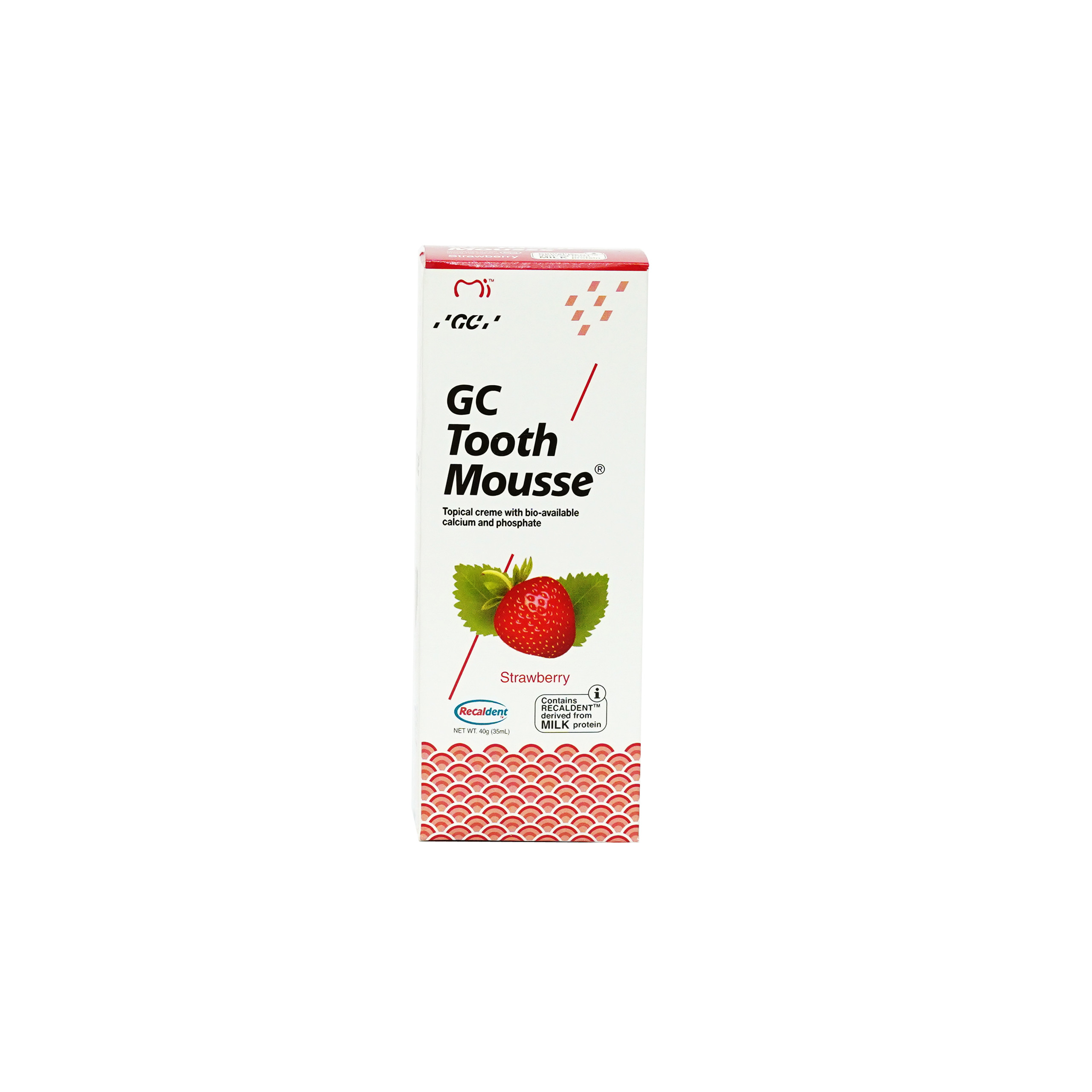 G C Tooth Mousse 40g Gc- Strawberry